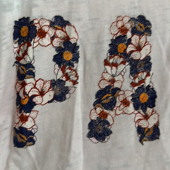 NWT Anthropologie Recycled Karma Puff Sleeve Paris Shirt - Picture 3 of 5